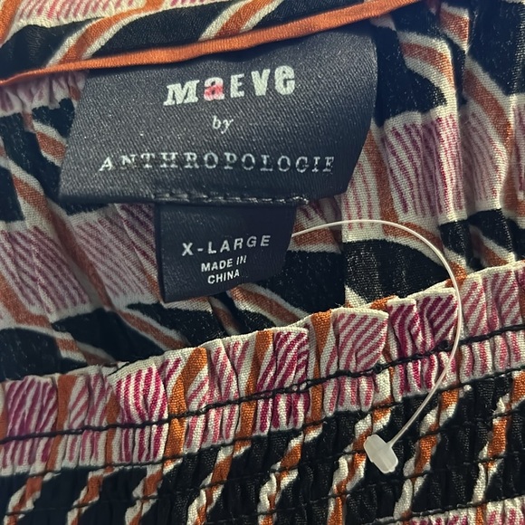 New Anthropologie Maeve Adrienne Tunic Dress Size X-Large - Picture 7 of 8